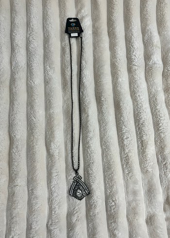 Uzun Zincirli taşlı Kadın Kolye - Görsel 5