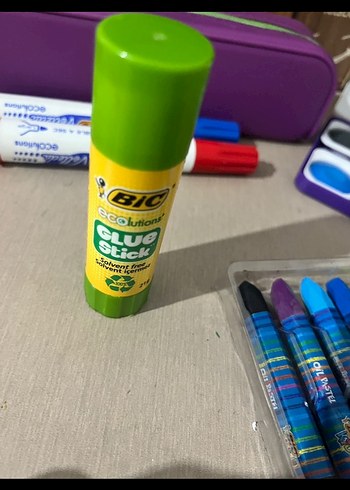 Pastel ,sulu boya , ikili kalem, prit, 2 adet kalemlik - Görsel 4