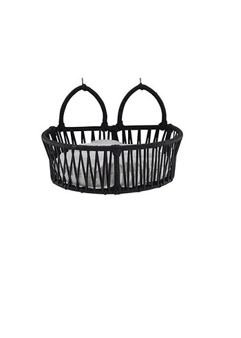 Kalorifer Askılı Kedi Yatağı Siyah - Görsel 4