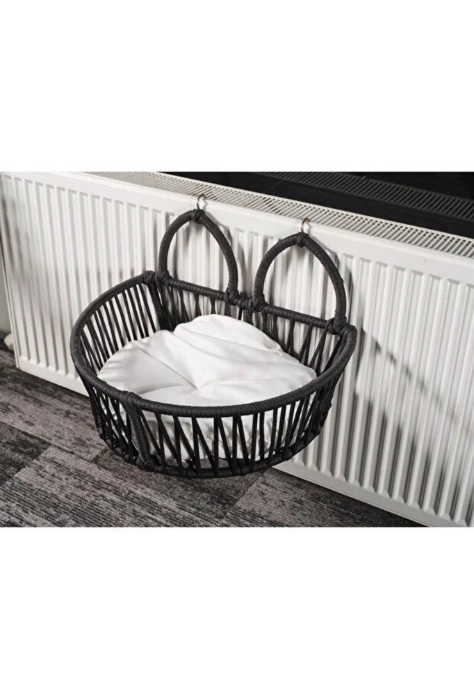 Kalorifer Askılı Kedi Yatağı Siyah - Görsel 3