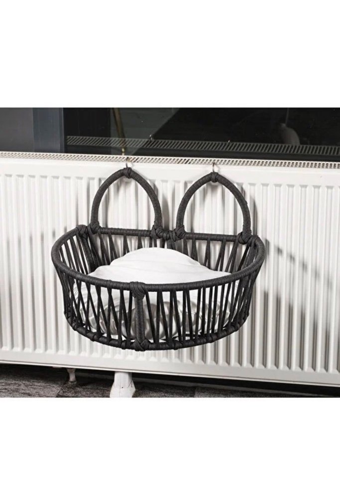 Kalorifer Askılı Kedi Yatağı Siyah - Görsel 2