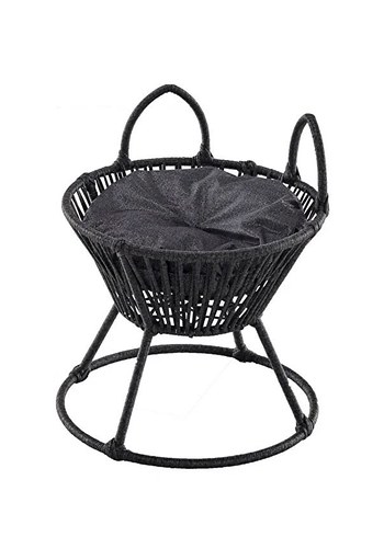 El Örgüsü Metal İskelet Kedi Yatağı - Görsel 4