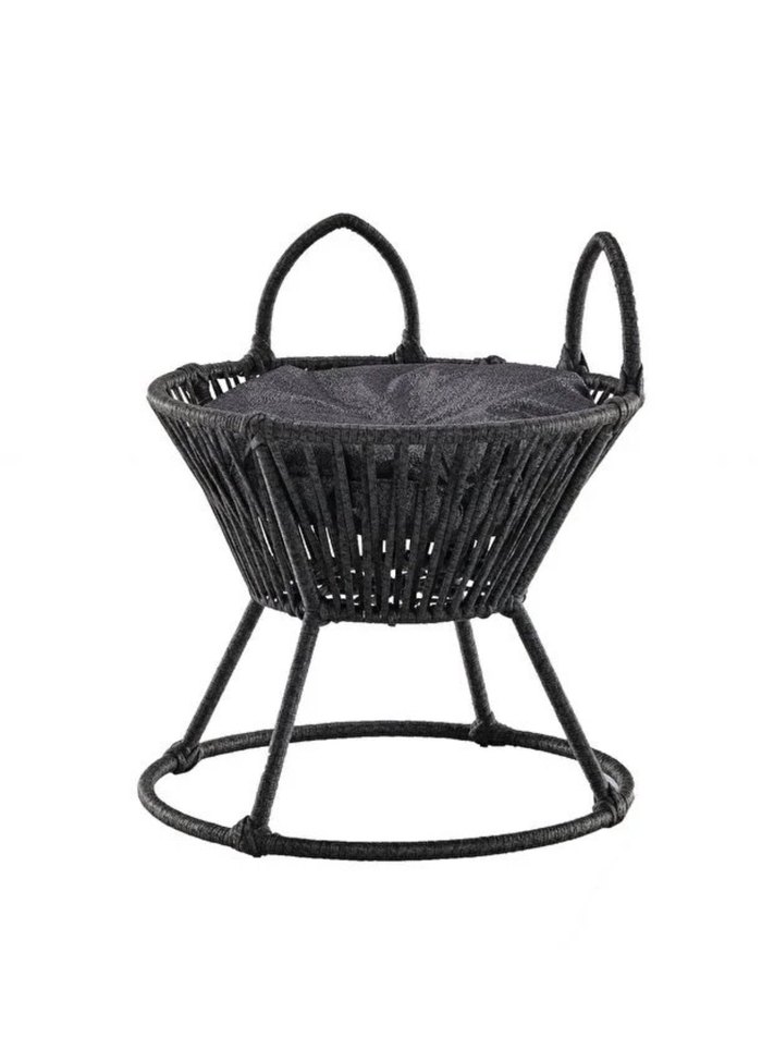 El Örgüsü Metal İskelet Kedi Yatağı - Görsel 3