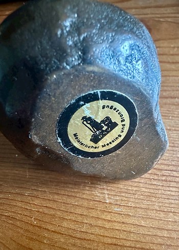 60lar dönemi Alman bronz Yavru kuş 357gr. - Görsel 2