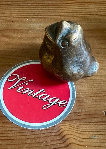 60lar dönemi Alman bronz Yavru kuş 357gr. - Görsel 4