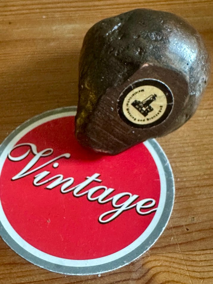 60lar dönemi Alman bronz Yavru kuş  357gr. - Görsel 5