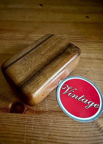 Antika Sedef el yapımı ahşap kutu - Görsel 6