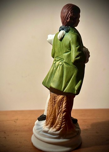 Vintage el işçiliği damgalı nadir biblo - Görsel 3