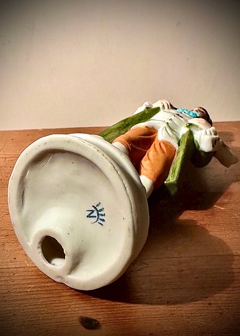 Vintage el işçiliği damgalı nadir biblo - Görsel 2