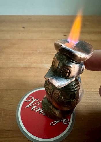 Vintage Donald Duck Figür Çakmak NADİR!! - Görsel 2