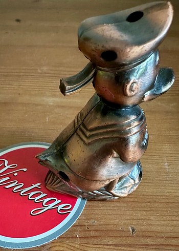 Vintage Donald Duck Figür Çakmak NADİR!! - Görsel 5