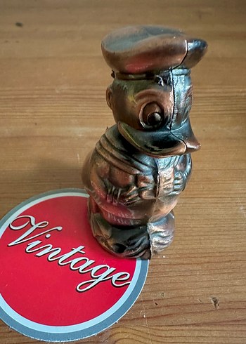 Vintage Donald Duck Figür Çakmak NADİR!! - Görsel 3