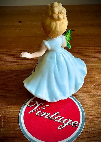 Vintage sevimli kız çocuğu Biblosu,damgalı,NADİR - Görsel 4