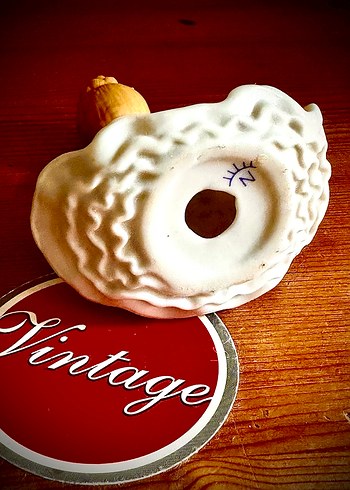 Vintage sevimli kız çocuğu Biblosu,damgalı,NADİR - Görsel 2