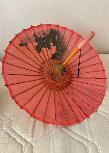 Çok eski dönem japon şemsiyesi - Görsel 3