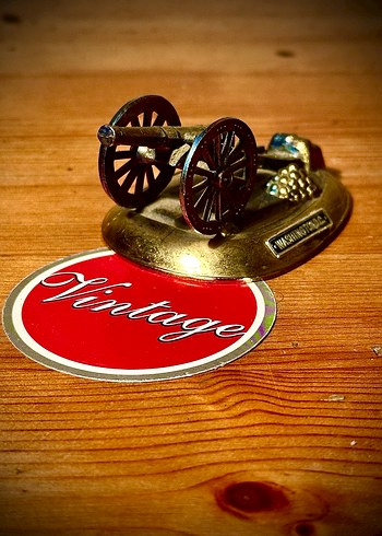 Vintage 70ler japon yapımı top figürlü bronz biblo - Görsel 4