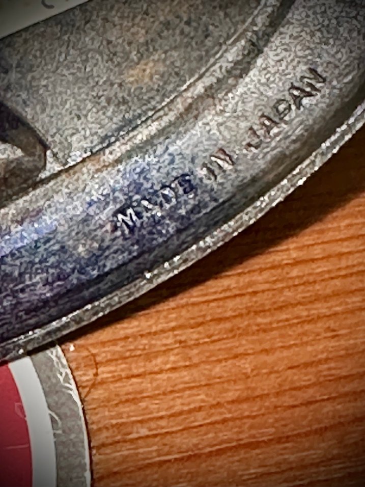 Vintage 70ler  japon yapımı top figürlü bronz biblo - Görsel 5