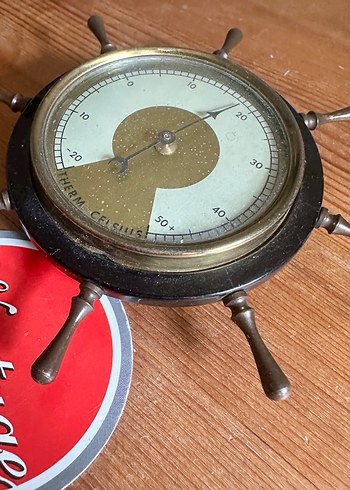 70ler alman vintage termometre - Görsel 4