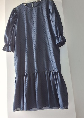 Uzun Kollu Fırfırlı Bohem Kadın Günlük  Elbise - Görsel 2