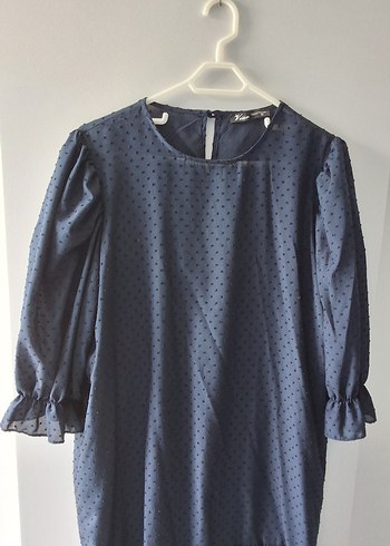 Uzun Kollu Fırfırlı Bohem Kadın Günlük  Elbise - Görsel 5