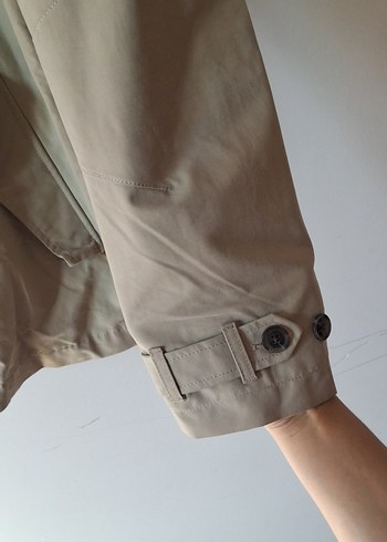 Erkek Bej Düğmeli Midi Trençkot Lc Wakiki - Görsel 6