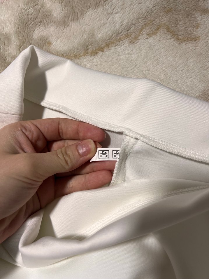 Scuba etek Beyaz - Görsel 2