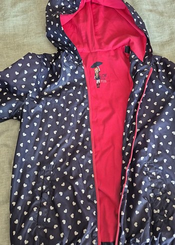 LCW Teen Pembe Renkli Kız Çocuk Yağmurluk-Rüzgarlık - Görsel 2