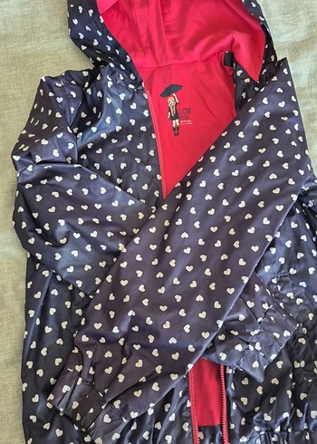 LCW Teen Pembe Renkli Kız Çocuk Yağmurluk-Rüzgarlık - Görsel 3