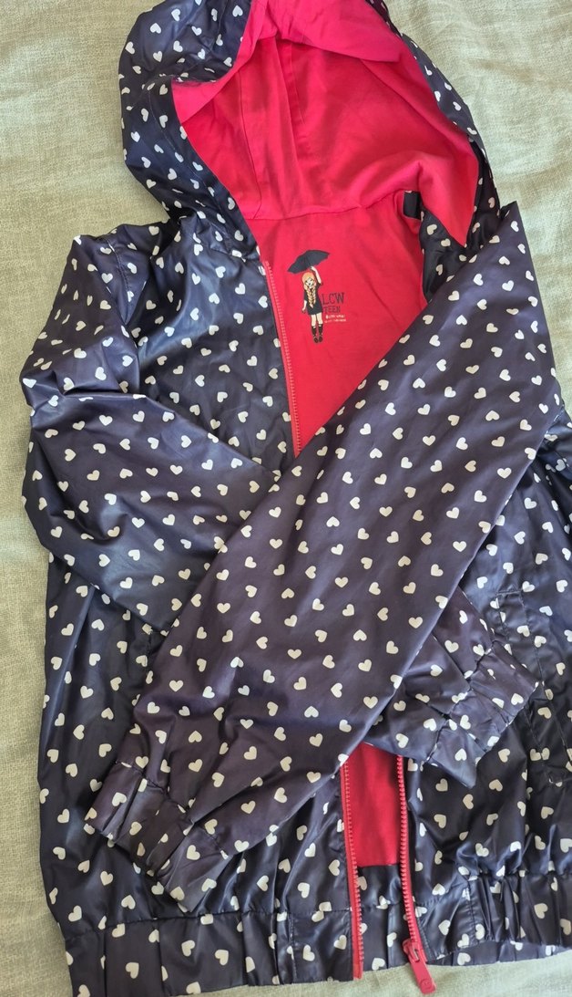 LCW Teen Pembe Renkli Kız Çocuk Yağmurluk-Rüzgarlık - Görsel 3