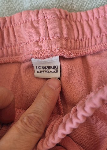 Kız çocuk Pembe Rahat Kesim Eşofman Altı - Görsel 3