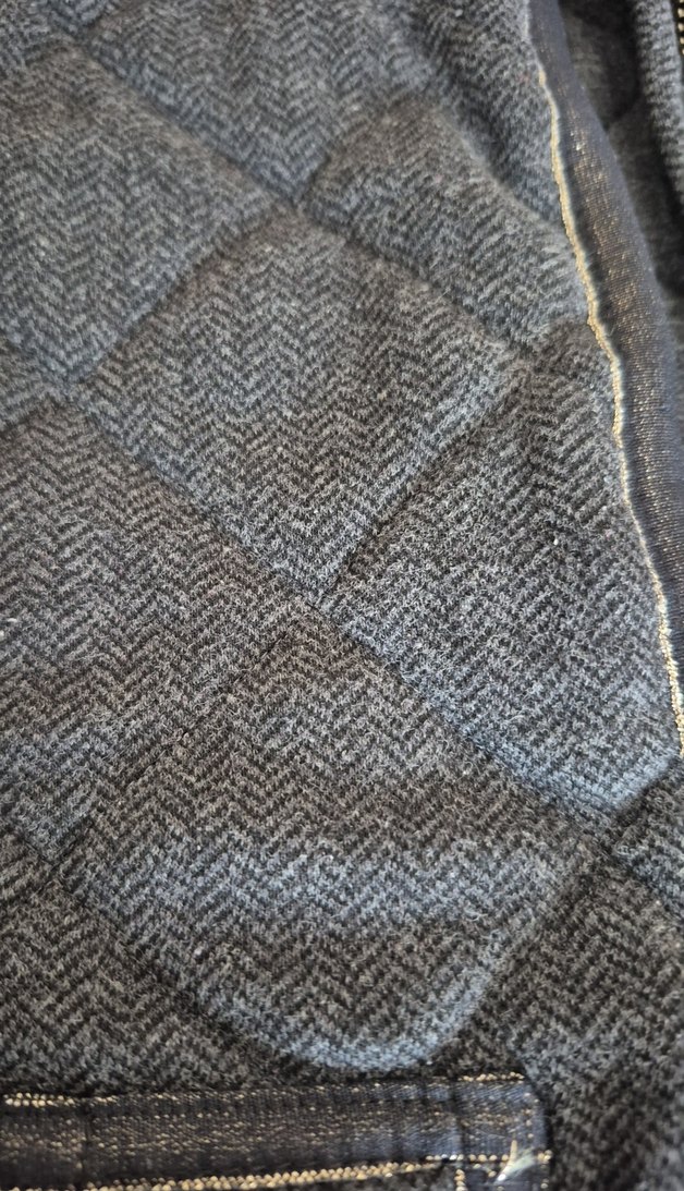 Gri Denim Fermuarlı Kız çocuk Yelek - Görsel 2