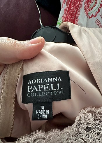 Drapeli Pudra Uzun Abiye Elbise - Görsel 7