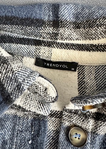 Trendyol Kadın Oduncu Gömlek - Görsel 3