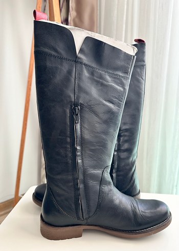 Levis Kadın Siyah %100 Deri Çizme - Görsel 3