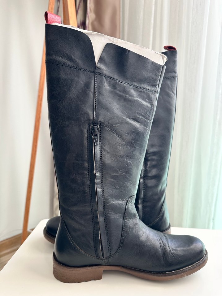 Levis Kadın Siyah %100 Deri Çizme - Görsel 3