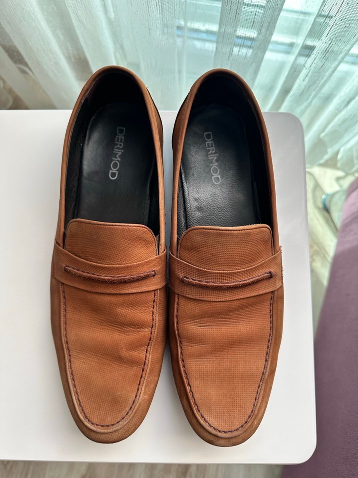 Derimod Nubuk Taba Klasik Erkek Ayakkabı - Görsel 2