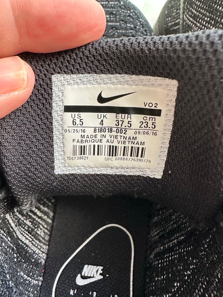 Siyah Gri Kadın Spor Ayakkabı - Görsel 5