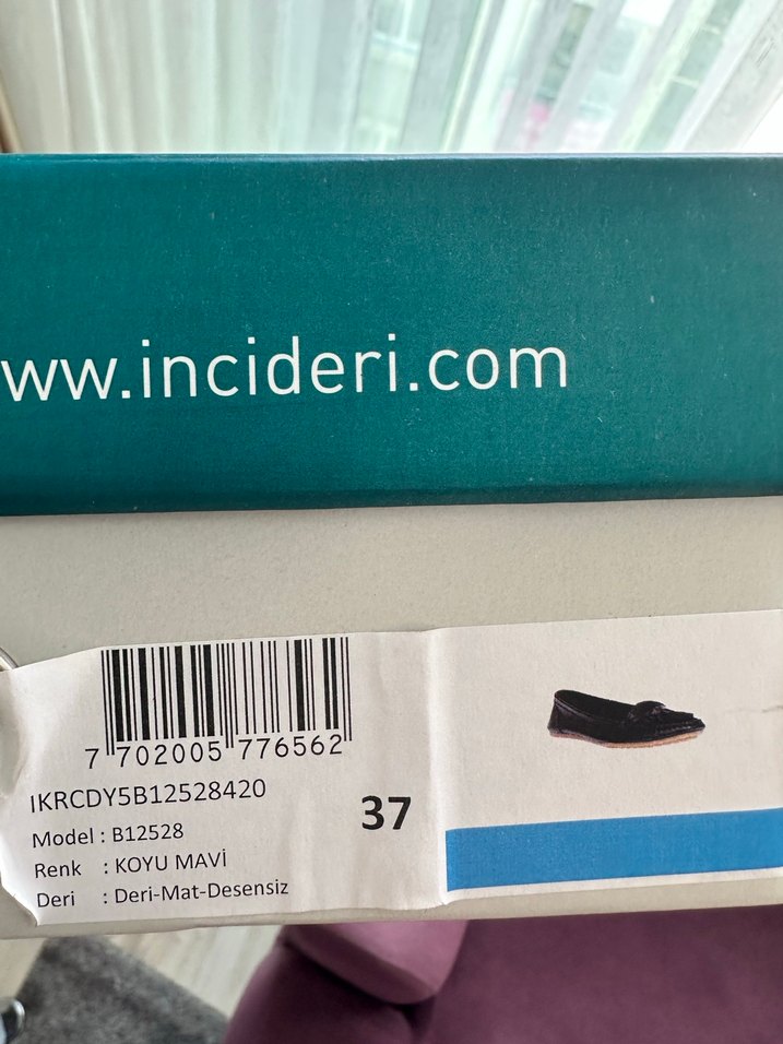 İnci %100 Deri Püsküllü Kadın Babet - Görsel 3