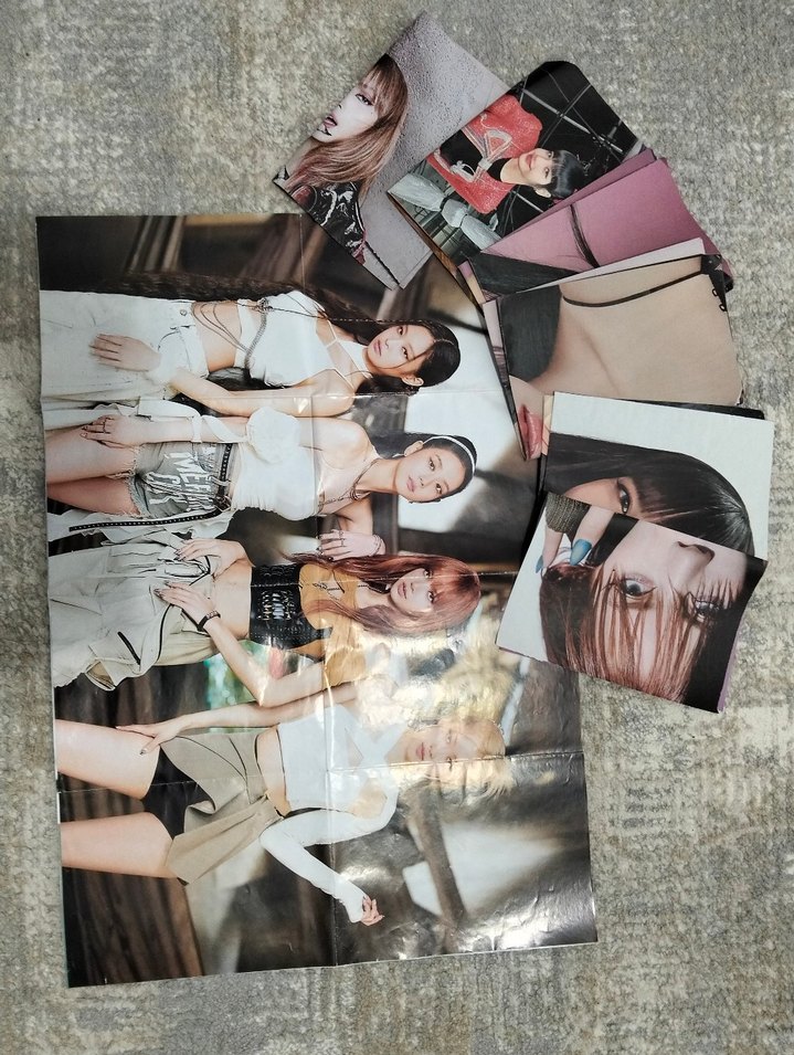 Blackpink poster ve kartlar - Görsel 4