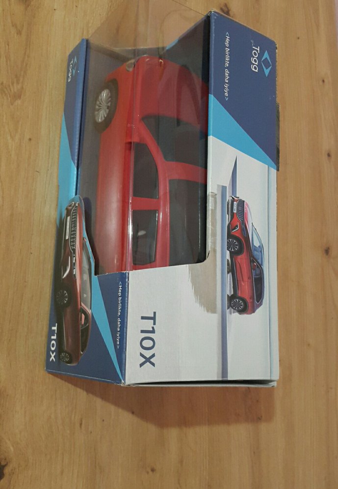 Kırmızı Oyuncak Araba T10X Modeli (Özel Üretim) - Görsel 3