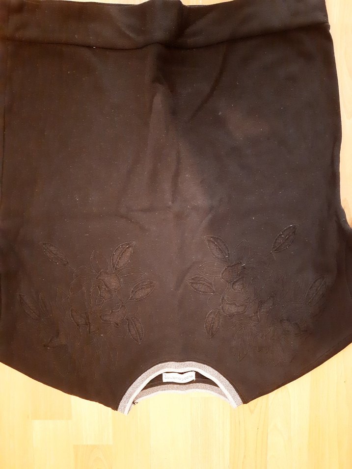 Siyah kadın Uzun Kollu Sweatshirt - Görsel 3