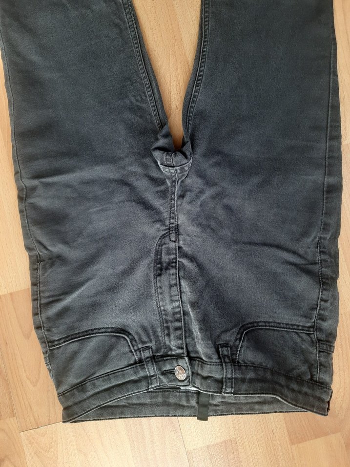 Gri Kadın Denim Pantolon - Görsel 3