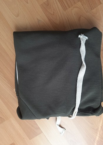 kadın haki eşofman sweat takım - Görsel 7