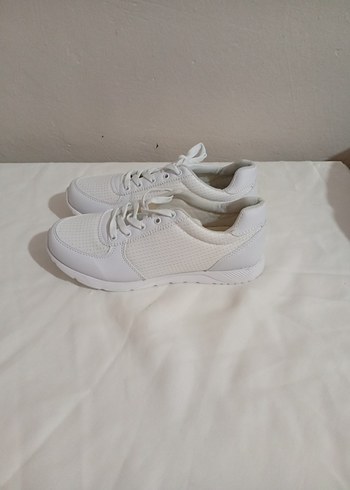 Beyaz Kadın Spor Ayakkabı - Görsel 2