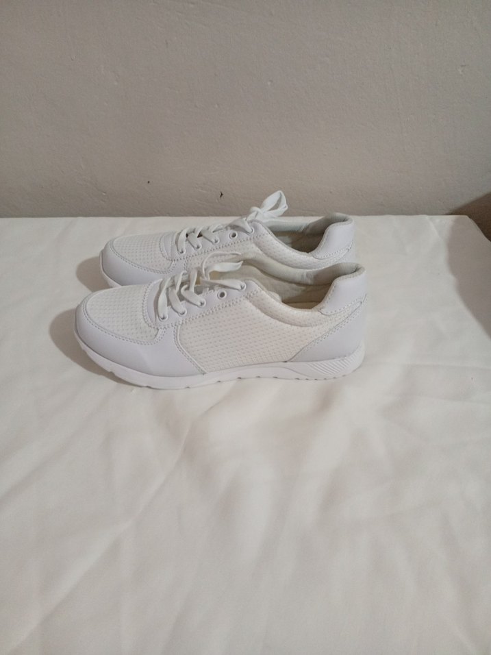 Beyaz Kadın Spor Ayakkabı - Görsel 2