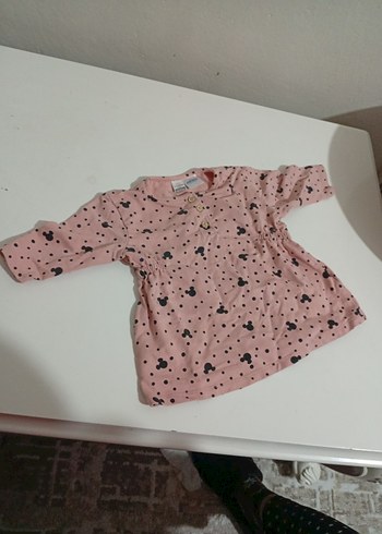 LCW Uzun Kollu Pembe Kız Çocuk Elbise - Görsel 3