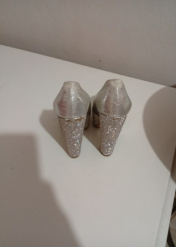 Platform Topuklu Abiye Ayakkabı - Görsel 4