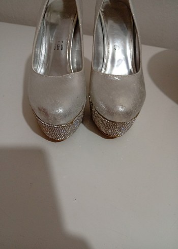 Platform Topuklu Abiye Ayakkabı - Görsel 2