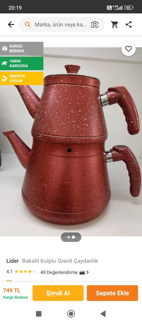 Çaydanlık Seti - Görsel 2