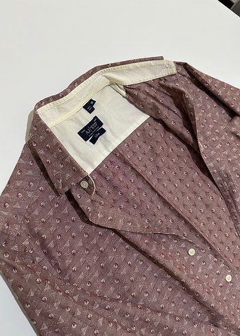 Bordo Uzun Kollu Erkek Gömlek - Görsel 2